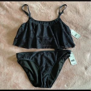 NWT!! Kenneth Cole Reaction crochet bathing suit!